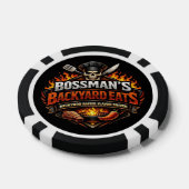 Bossmans Hinterhof-Essen Pokerchips (Einzeln)