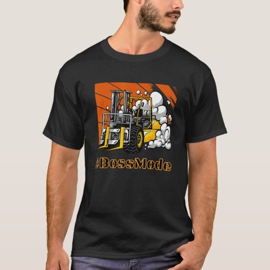 BossMode Forklift T-Shirt (Vorderseite)