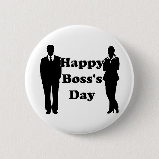 Boss's Day Button (Vorderseite)