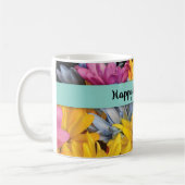 Boss's Day Danke Gerbera Daisies Kaffeetasse (Links)