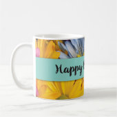 Boss's Day Danke Gerbera Daisies Kaffeetasse (Links)