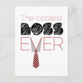 Boss's Day Postkarte (Vorderseite)