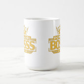 „BOSSS – Kraft und Autorität“ Kaffeetasse (Mittel)