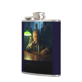 Bossumhüllter Kolben Flachmann (Links)