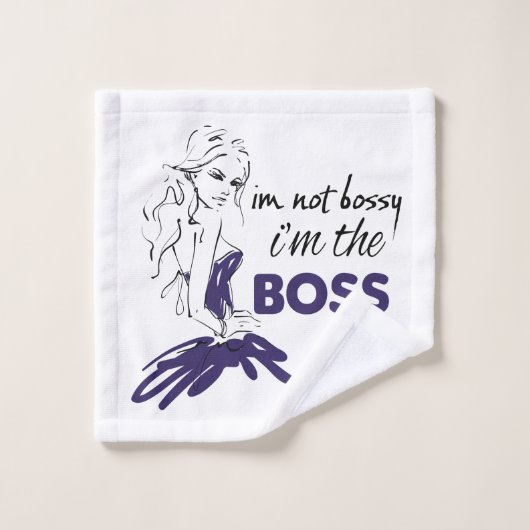 Bossy Badhandtuch Set (Waschlappen)
