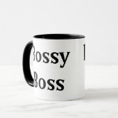 BOSSY BOSS Tasse (Vorderseite Links)