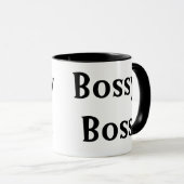 BOSSY BOSS Tasse (VorderseiteRechts)