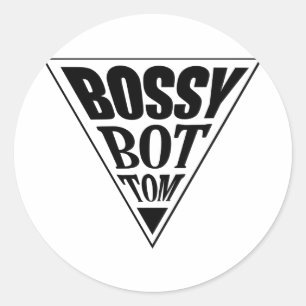 BOSSY-BOTTOM-PREIS RUNDER AUFKLEBER