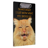 Bossy Cat ist Bossy Klemmbrett (Rechts)