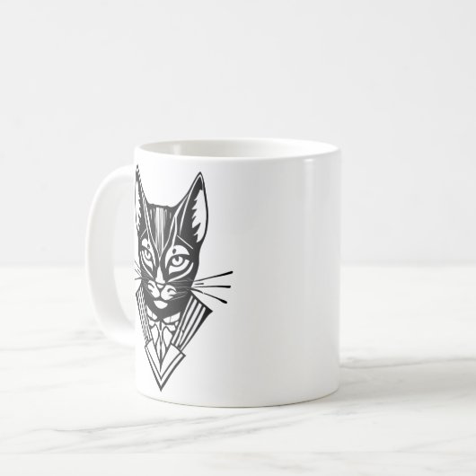 Bossy Cat Tasse (Vorderseite Links)