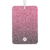 BOSSY FRAUEN RULE CUSTOM GLITZER TYPOGRAPHIE AUTOLUFTERFRISCHER (Rückseite)