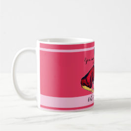 Bossy Gal Retro Pink Kaffeetasse