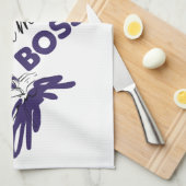 Bossy Geschirrtuch (Viertel Falte)