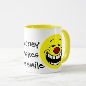 Bossy Gesicht Grumpey Tasse (VorderseiteRechts)