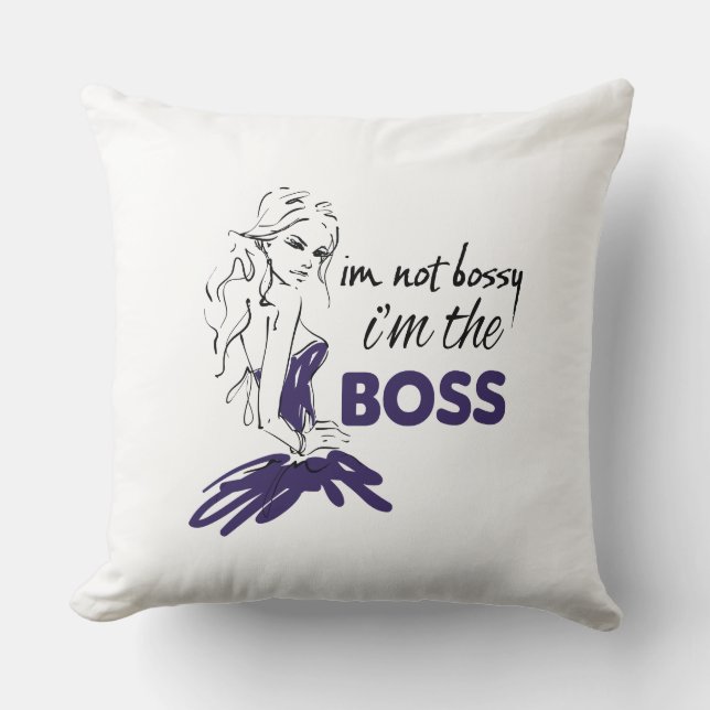 Bossy Kissen (Vorderseite)
