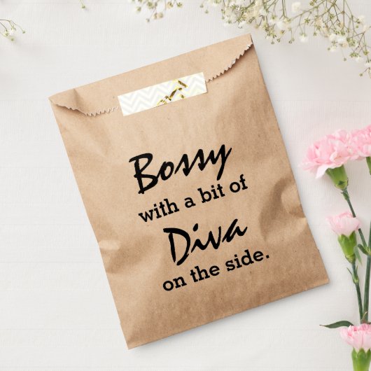 Bossy mit ein bisschen Diva Geschenktütchen (Versiegelt)