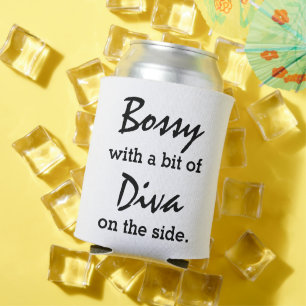 Bossy mit ein bisschen Diva Moderne Mode Dosenkühler
