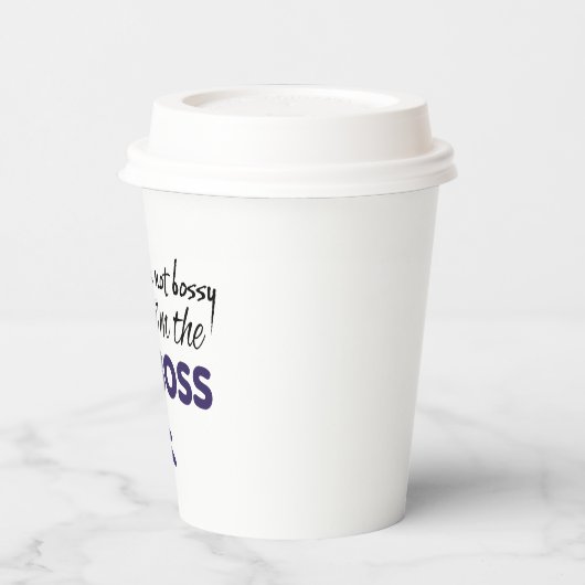 Bossy Pappbecher (Links)