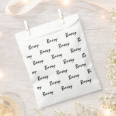 Bossy Personalize Geschenktütchen (Ausgeschnitten)