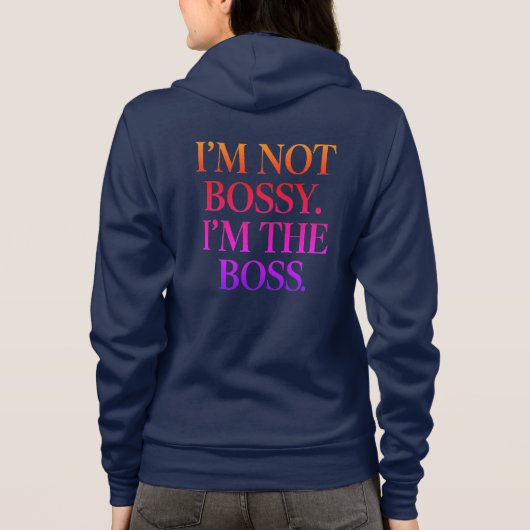Bossy Sweatshirts (Rückseite)