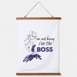 Bossy Wandteppich Mit Holzrahmen