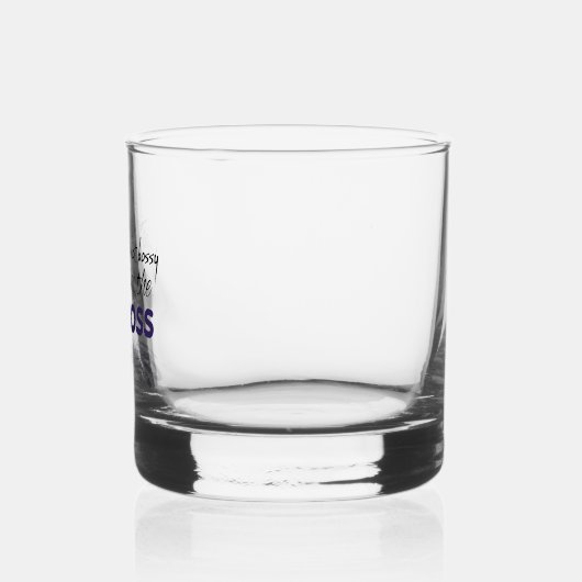 Bossy Whiskyglas (Links)