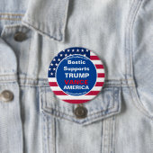 Bostic unterstützt TRUMP VANCE AMERICA Button (Beispiel)