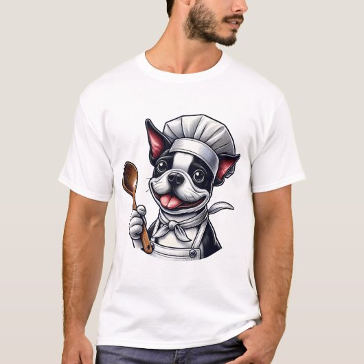Bostie Cook Design T-Shirt (Vorderseite)