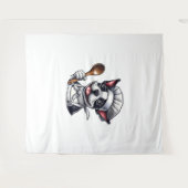 Bostie Cook Design Wandteppich (Vorderseite (Horizontal))
