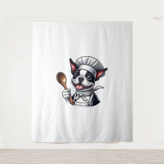 Bostie Cook Design Wandteppich (Vorderseite)