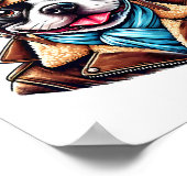 Bostie Pilot Design Poster (Ecke)