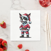 Bostie Santa Claus Serviette (Beispiel)
