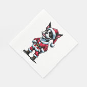 Bostie Santa Claus Serviette (Ecke)