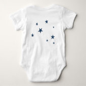 BOSTIN BABBY Black Country Words Baby Bodysuit Baby Strampler (Rückseite)