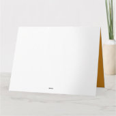 BOSTIN BABBY Black Country Worte Neue Babykarte Karte (Rückseite)