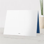 BOSTIN BABBY Black Country Worte Neue Babykarte Karte (Rückseite)