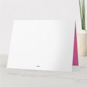 BOSTIN BABBY Black Country Worte Neue Babykarte Karte (Rückseite)