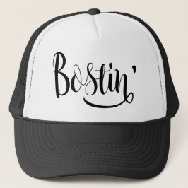 Bostin' Birmingham Black Country Slang Trucker Hat Truckerkappe
