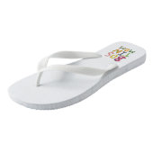 Bostin Mama Black Country Flip Flops Beach Footwea Badesandalen (Schrägansicht)