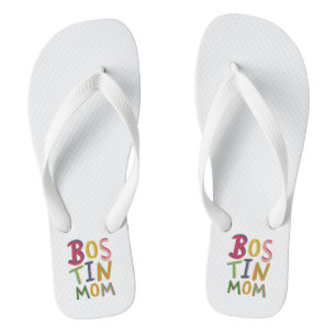 Bostin Mama Black Country Flip Flops Beach Footwea Badesandalen