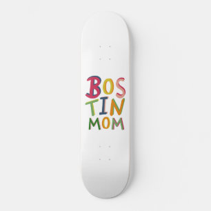 Bostin Mama Black Country Words Skateboard