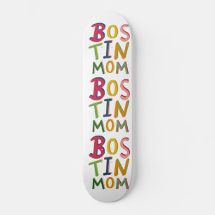 Bostin Mama Black Country Words Skateboard