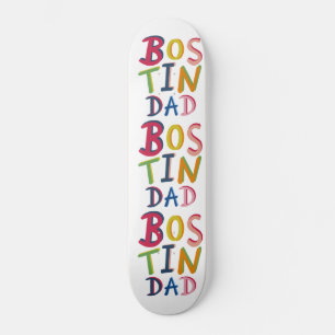 Bostin Vater Black Country Words Skateboard