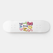 Bostin Vater Black Country Words Skateboard (Horizontal)