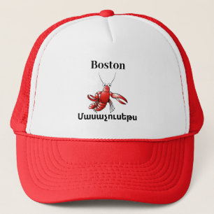 Boston Մ ա ս ա չ ւ ո ս Truckerkappe
