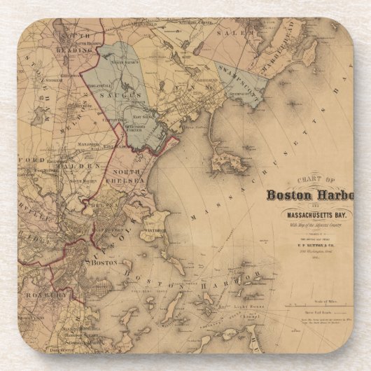 Boston 1861 untersetzer (Vorderseite)