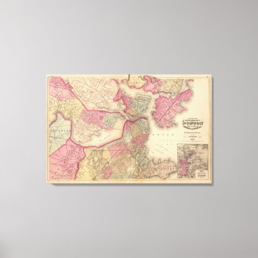 Boston 2 leinwanddruck (Vorderseite)