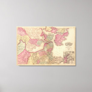 Boston 2 leinwanddruck