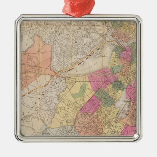 Boston 2 ornament aus metall (Vorne)