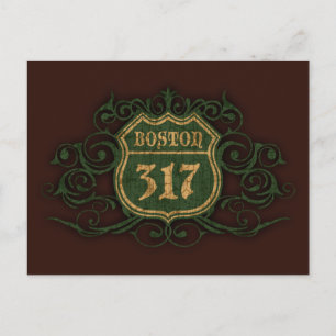 Boston 317 postkarte